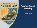 Council Meeting - June 5, 2024