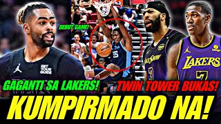 KUMPIRMADO! LAKERS TWIN TOWER SUSUBUKAN BUKAS SA NETS!  D’LO MAY GALIT PALA SA LAKERS BABAWIAN BUKAS