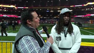 Chiefs RB Kareem Hunt says he is ready to win his first ring at Super Bowl LIX