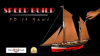 You should MAKE this as your first wood ship model, Billing Boats FD-10 Yawl 1:50 Scale