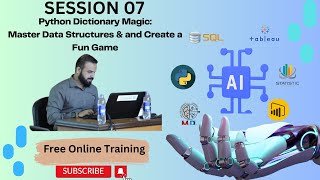 Session 7: Python Dictionary, Data Structures & Create a Fun Game!