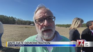 Anti-hate rally held in Moore County