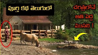 చరిత్రలోనే అతి పెద్ద ముసలి || Lake placid movie Explained in Telugu | TELUGU SCREEN ..