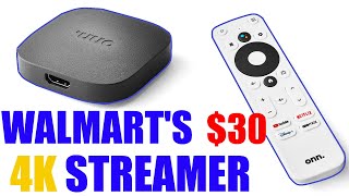 WALMART'S $30 4K UHD STREAMING DEVICE | CAN THIS COMPETE WITH THE AMAZON FIRESTICK? ONN. ANDROID TV