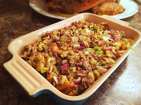 Old Fashioned Stuffing with Giblets Recipe - Episode #77 Old Fashioned Stuffing with Giblets Recipe - Episode #77