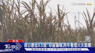 週日最低9.5度! 耶誕偏暖.跨年看煙火天氣曝｜TVBS新聞 @TVBSNEWS02