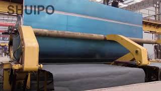 Tank coiling molding machine