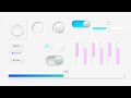 Neumorphism UI design using html CSS & JavaScript