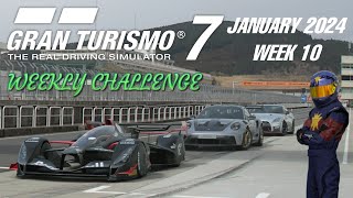 Gran Turismo 7 - Weekly Challenge #10 (January 2024 WK1)