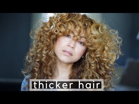 How To Make Fine/Thin Curly Hair Look Thicker! How To Make Fine/Thin Curly Hair Look Thicker!