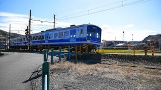 伊豆箱根鉄道・駿豆線【№13】根岸踏切・通過・走行映像　静岡県伊豆市牧之郷