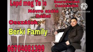 BERKI FAMILY - LASSAN KOCSIS 2023