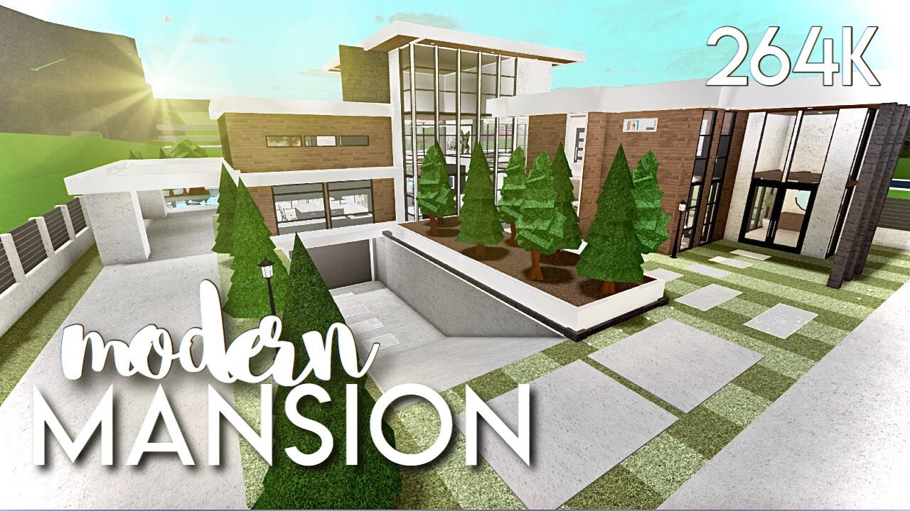 Roblox Bloxburg Mansion Roblox Bloxburg Mansion