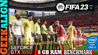 FIFA 23 BENCHMARKS GTX 1650 / 8GB RAM  SETTINGS