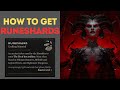 How to Get Runeshards in Diablo 4