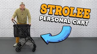 Strollee Personal Shopping Cart: Lightweight, Portable, and Travel-Friendly Shopping Companion