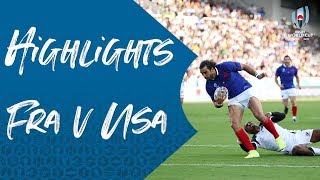 HIGHLIGHTS: France 33-9 USA - Rugby World Cup 2019