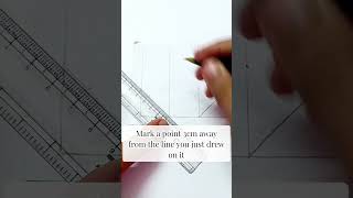 How to draw a DIY Regular Octagon! No Compass/Protractor! #shorts #diy