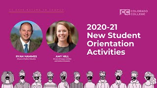 2020-21 New Student Orientation Activities