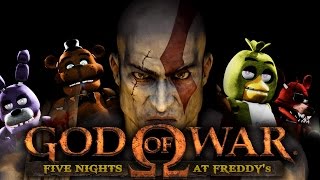 Kratos Plays Five Nights at Freddy's《當戰神在玩具熊的五夜后宮》 [3D動畫]