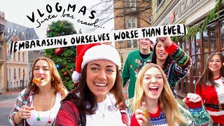 VLOGMAS: santa bar crawl!! 🎅🏼