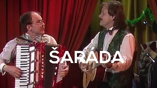 Šaráda ❖ Kupte si smích Karla Šípa a Jaroslava Uhlíře v jejich zábavném pořadu (1990)