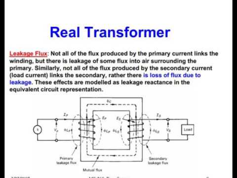 1.Lecture Notes Of Electrical Transformer ( Part 3) - YouTube