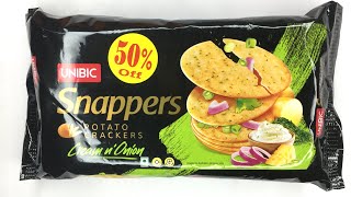 UNIBIC Snappers Potato Crackers | Cream n Onion | New | ₹80