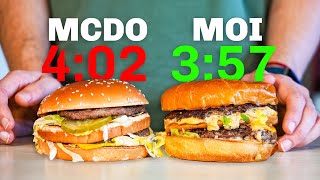 Faire un Big Mac maison plus vite que McDonald’s