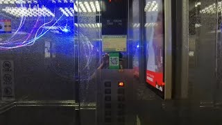 1996 Mitsubishi GPM elevator in Shanghai Industrial Investment Building , 上海實業大廈三菱升降機