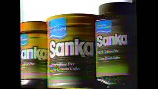 1987 Sanka Decaffeinated Coffee \