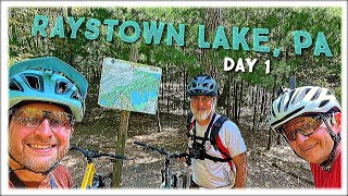 Raystown Lake, PA | Allegrippis Trails | MTB | Day 1