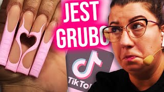 Stylistka paznokci vs TIKTOK 53! Reakcja na paznokciowe Tik-Toki