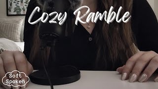 ASMR | Cozy Vacation Ramble | Soft Spoken, Lofi ASMR, Tapping, Hand Movements