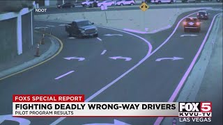 'The way to go to save lives': Nevada DOT shares results of wrong-way driver alert system pilot