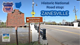 Historic National Road stop: Zanesville, Ohio