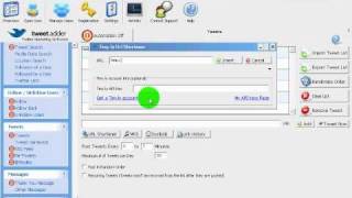 Tweet Adder Works Video Tutorial Part 2 - Features Overview