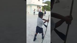 💥குட்டி புலி 💥 silambam basic step silambam classes in Chennai #shorts #shortsfeed #viral