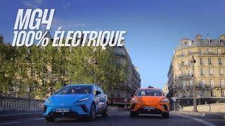 La MG4 100% électrique est faite pour vous !