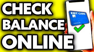 How To Check Ebt Balance Online Very Easy