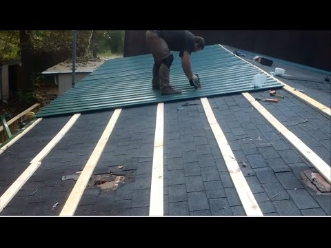 How To Metal roof for cheap How To Metal roof for cheap