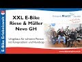 E-Bike XXL Riese & Müller Nevo GH  | Ergo Kaufberatung: Übergewicht, kaputtes Knie & Fuß