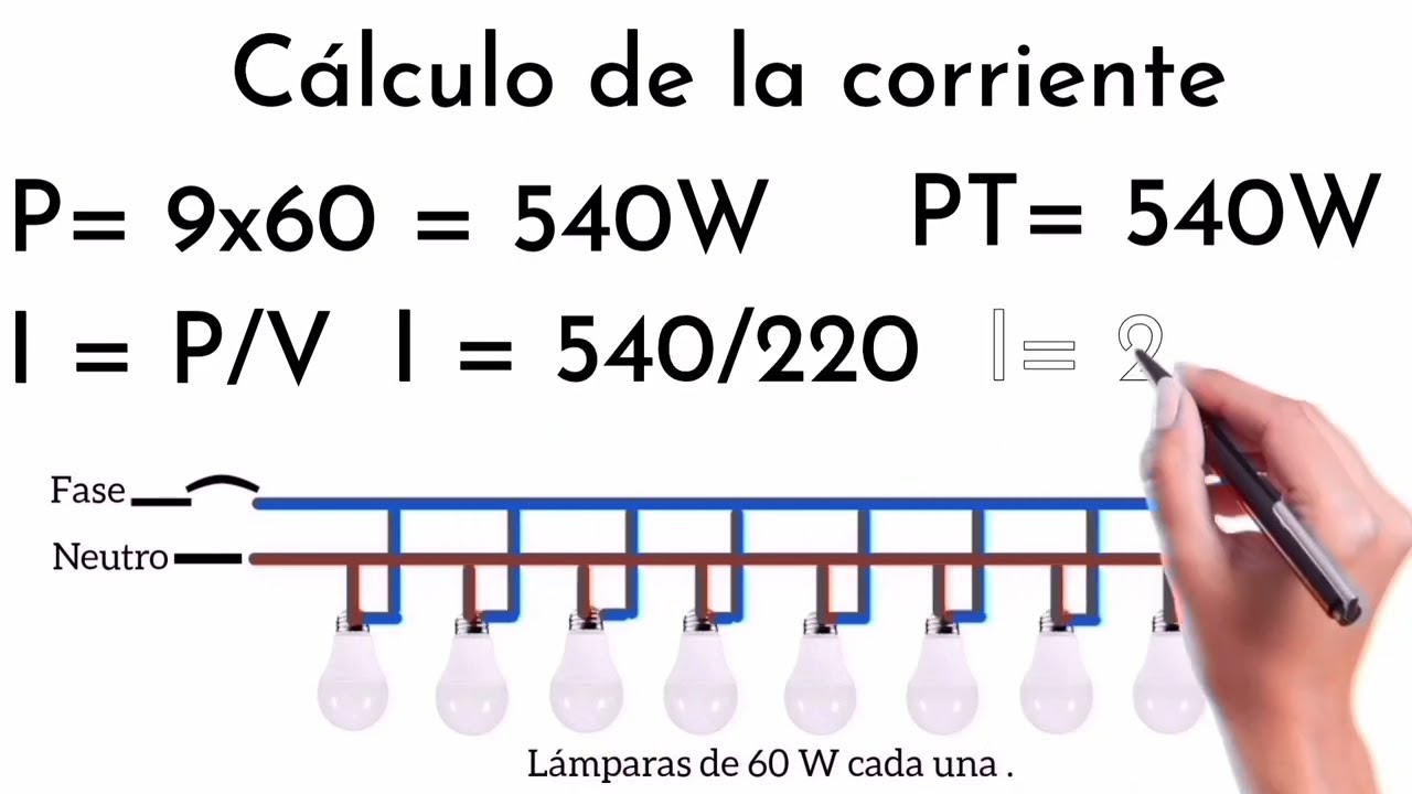 Cómo Calcular EL AMPERAJE - YouTube