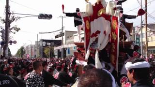 平成24年10月祭礼八木地区宮入