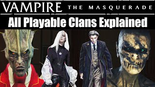 Clans From Vampire The Masquerade