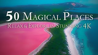 Earth's MOST BREATHTAKING Destinations (4K Scenic Relaxation Film)