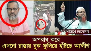 আওয়ামীলীগ এখনো বুক ফুলিয়ে রাস্তায় হাঁটছে | শায়খে চরমোনাই | Awami League News | Chormonai News