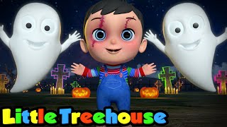 It's Halloween Night | Scary Cartoon | Halloween Nursery Rhymes & Spooky Songs - Little Treehouse