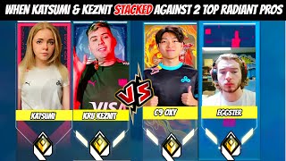 What Happened When C9 Oxy \u0026 Eggsterr Faced KRU Keznit \u0026 Katsumi in Radiant Ranked | Valorant