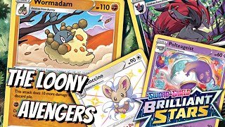 Wormadam Deck Profile. 🐛🧣 W/ The Mad Party Gang \u0026 Zoroark. PTCG Online Gameplay. Brilliant Stars